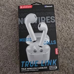 Replay Audio True Link Pwr True Wireless Bluetooth 4.2 Earbuds Charging Case A2